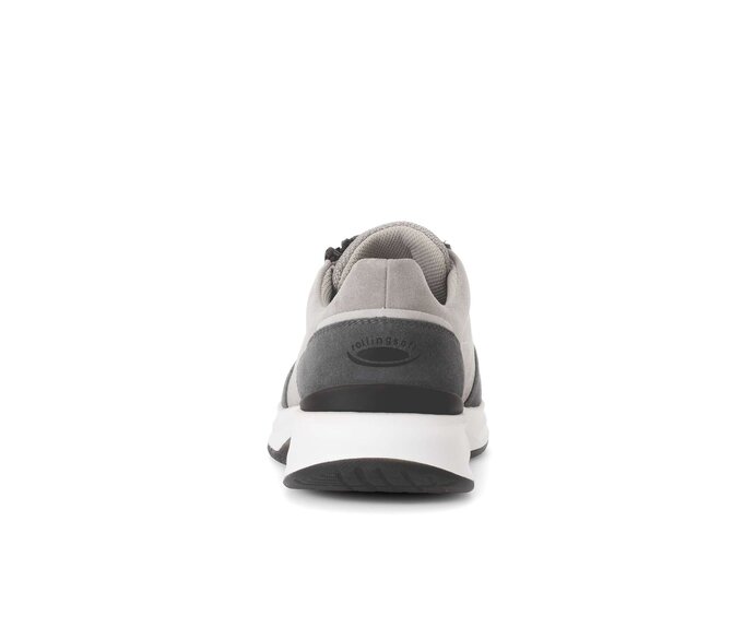 Gabor Rollingsoft Sneaker Low Grau - Materialmix Leder/Textil