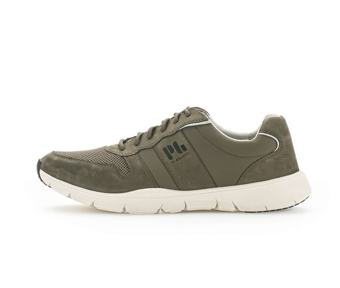 Pius Gabor Sneaker Low Grün - Materialmix Leder/Textil