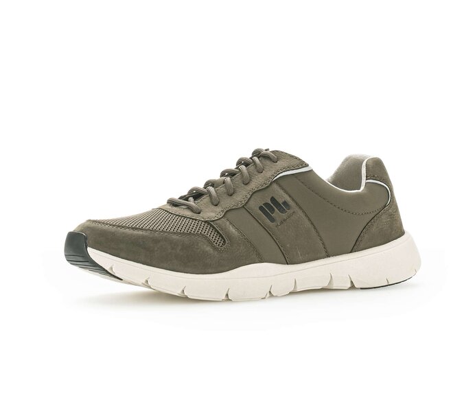 Pius Gabor Sneaker Low Grün - Materialmix Leder/Textil
