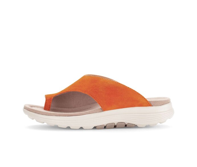 Gabor Zehentrenner Orange - Rauleder