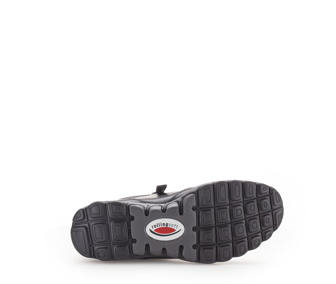 Gabor Sneaker Low Schwarz - Glattleder