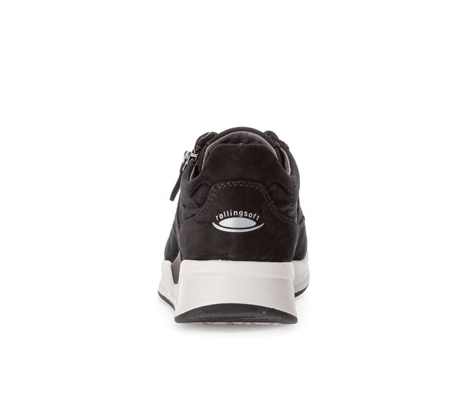 Gabor Sneaker Low Schwarz - Rauleder