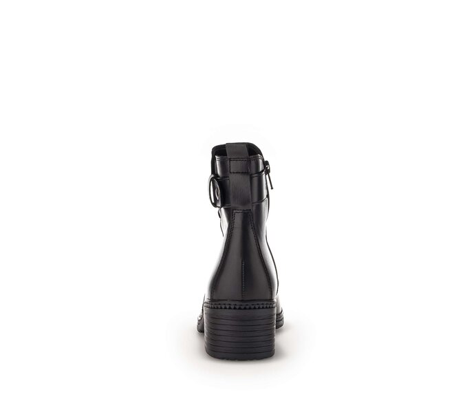 Gabor Elegante Stiefelette Schwarz - Glattleder