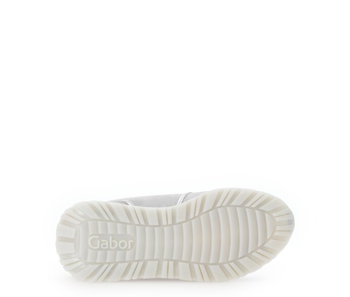 Gabor Sneaker Low Grau - Materialmix Leder