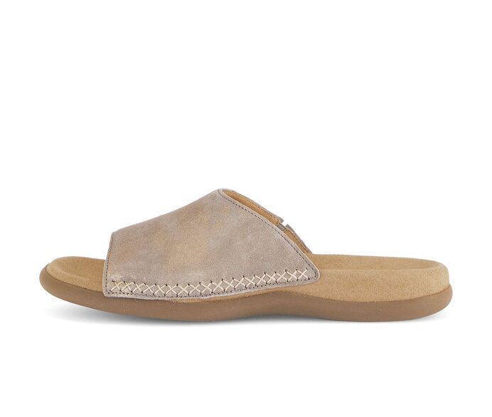 Gabor Pantolette Beige - Effektleder
