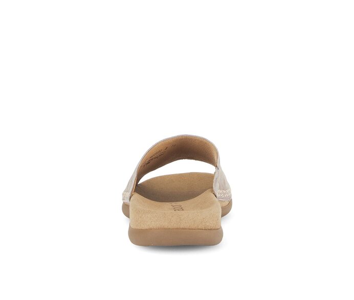 Gabor Pantolette Beige - Effektleder