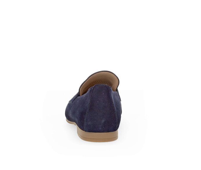 Gabor Slipper Blau - Rauleder
