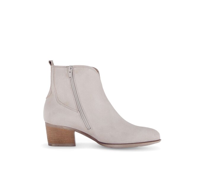 Gabor Elegante Stiefelette Beige - Rauleder