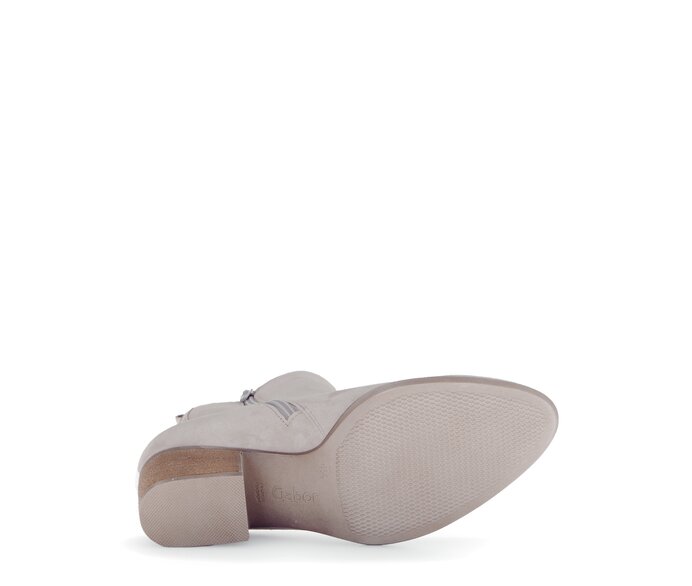 Gabor Elegante Stiefelette Beige - Rauleder