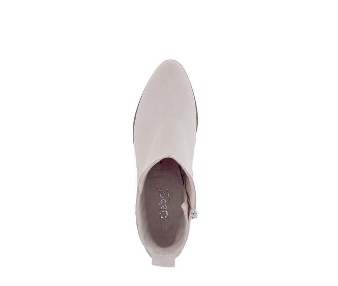 Gabor Elegante Stiefelette Beige - Rauleder