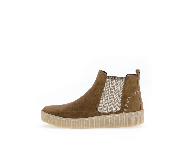 Gabor Chelsea Boot Braun - Rauleder