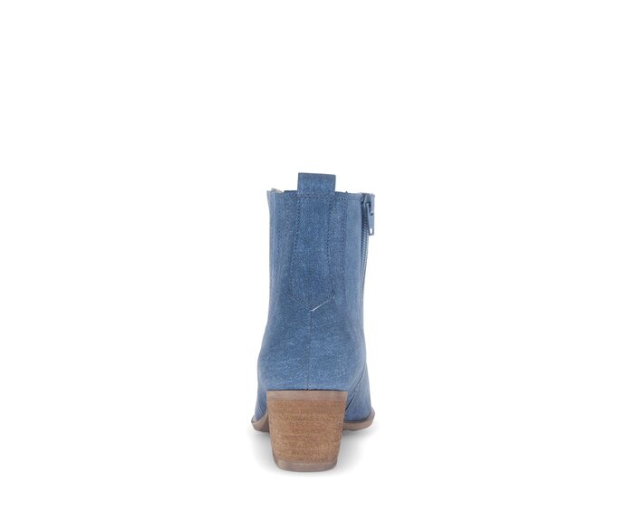 Gabor Elegante Stiefelette Blau - Rauleder