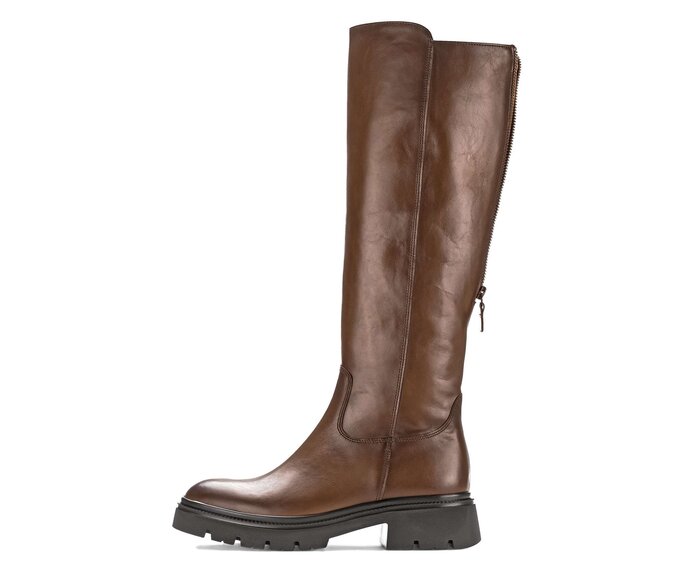 Gabor Sportlicher Stiefel Braun - Materialmix Leder/Lederimitat