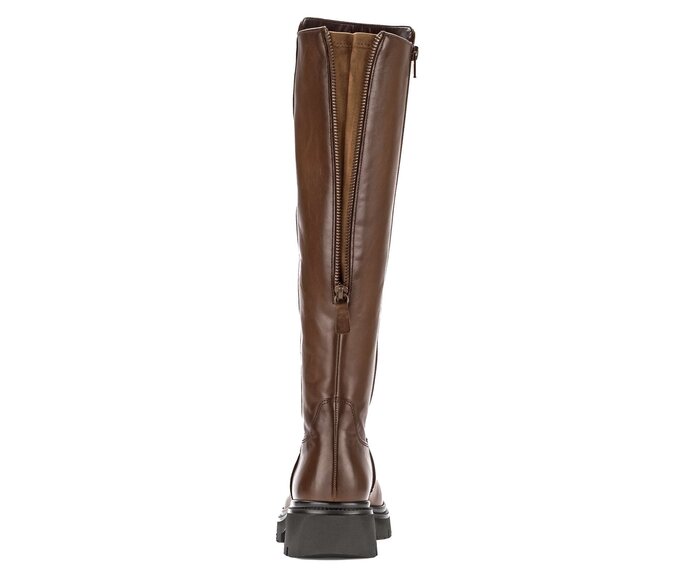 Gabor Sportlicher Stiefel Braun - Materialmix Leder/Lederimitat