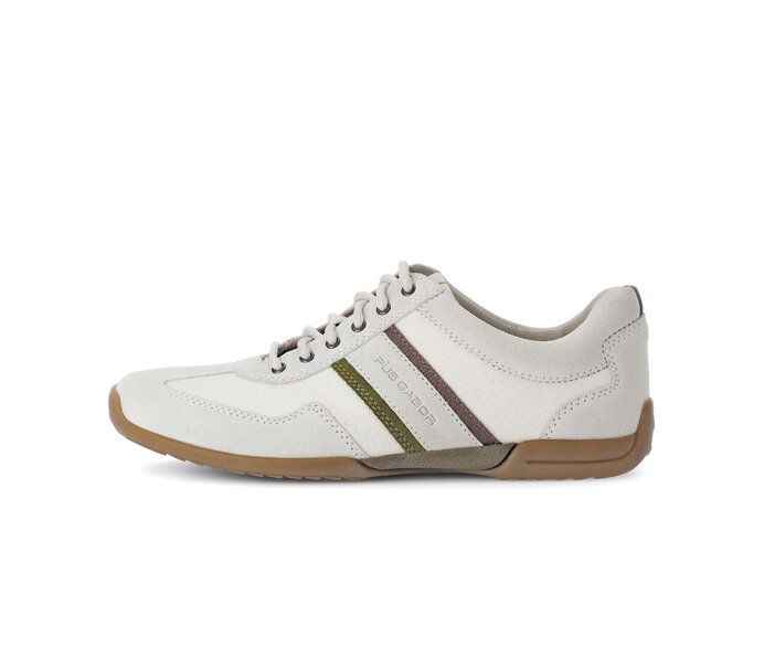 Pius Gabor Sneaker Low Weiß - Materialmix Leder/Textil