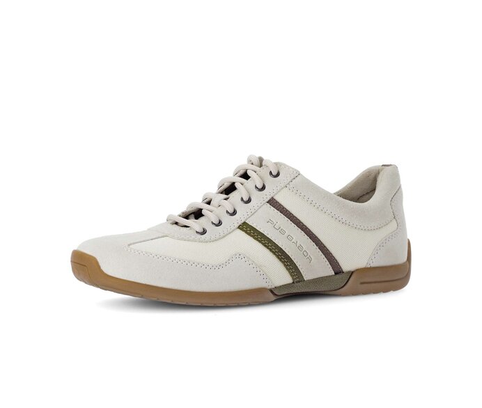 Pius Gabor Sneaker Low Weiß - Materialmix Leder/Textil