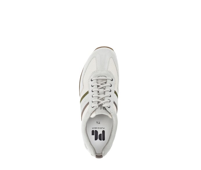 Pius Gabor Sneaker Low Weiß - Materialmix Leder/Textil