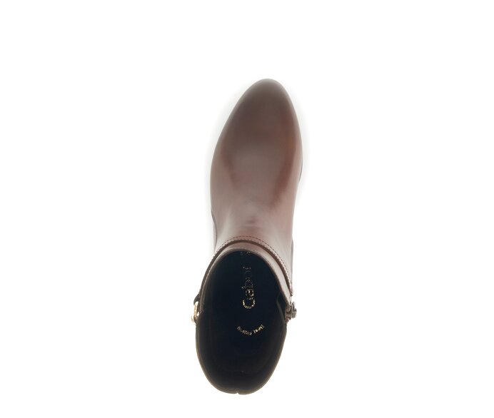 Gabor Elegante Stiefelette Braun - Glattleder