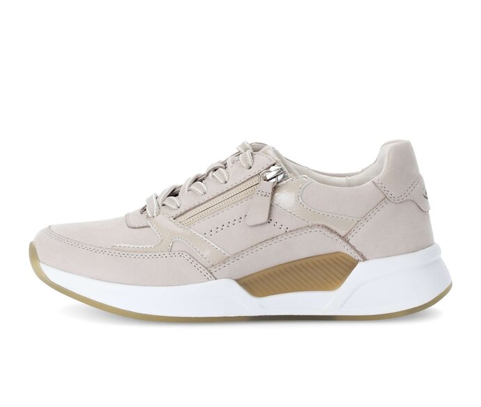 Gabor Sneaker Low Beige - Rauleder