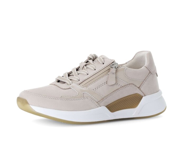 Gabor Sneaker Low Beige - Rauleder