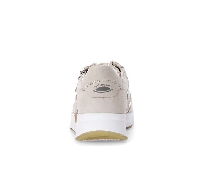 Gabor Sneaker Low Beige - Rauleder