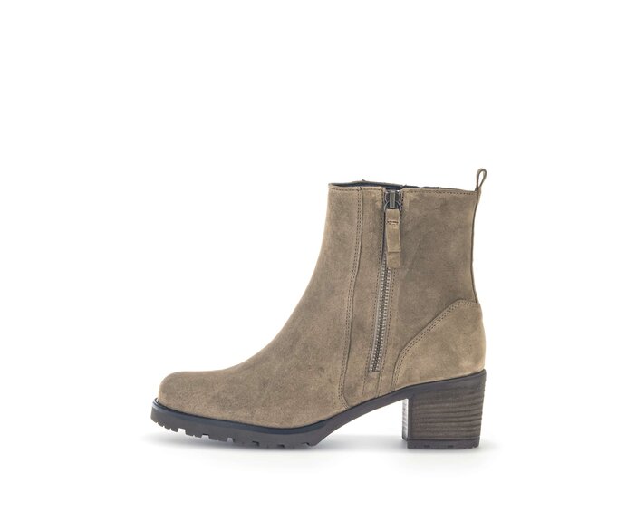 Gabor Sportliche Stiefelette Braun - Rauleder