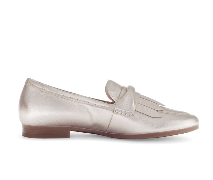 Gabor Slipper Gold - Effektleder