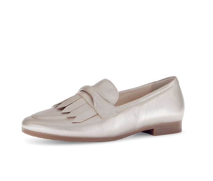 Gabor Slipper Gold - Effektleder