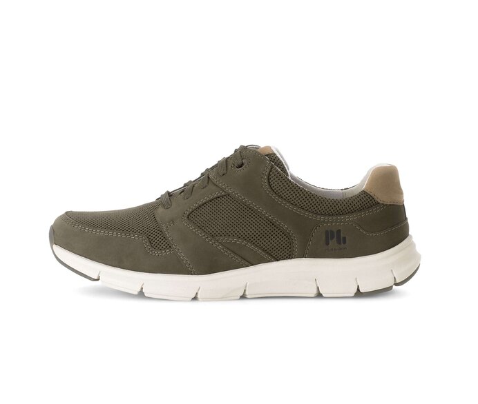 Pius Gabor Sneaker Low Grün - Materialmix Leder/Textil
