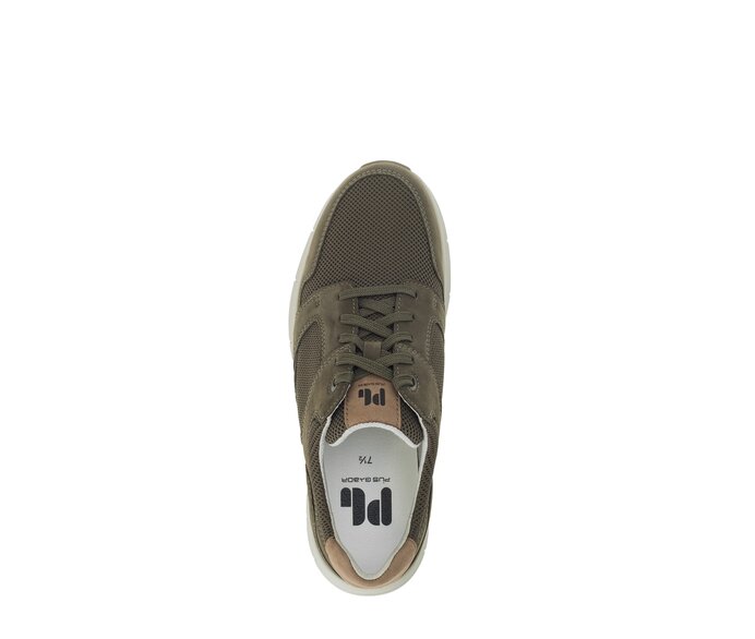 Pius Gabor Sneaker Low Grün - Materialmix Leder/Textil