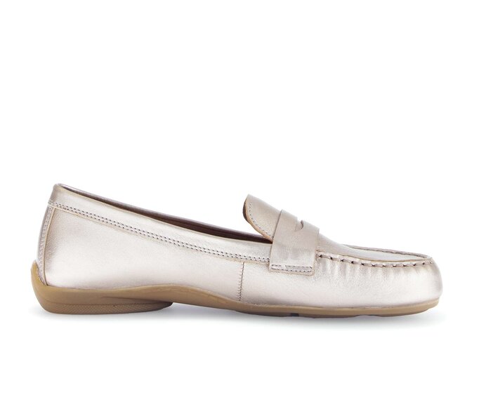 Gabor Slipper Gold - Effektleder
