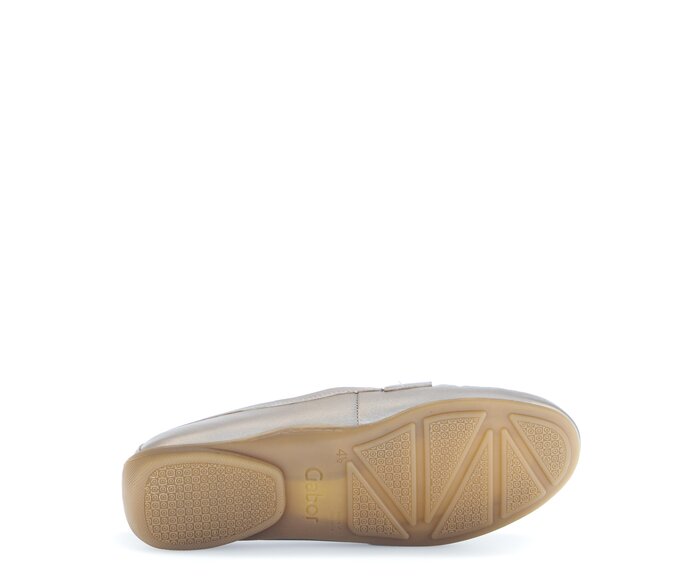 Gabor Slipper Gold - Effektleder