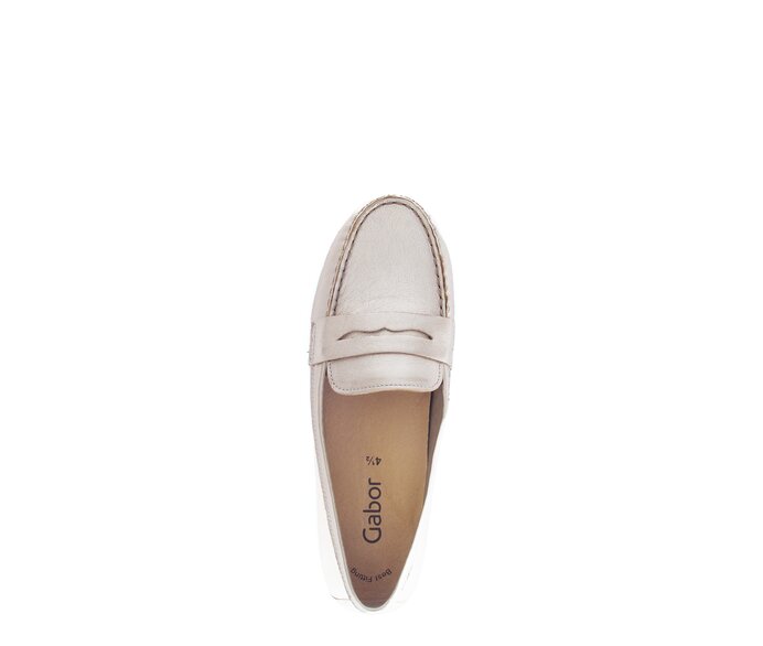 Gabor Slipper Gold - Effektleder