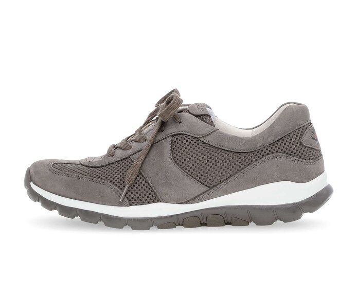 Gabor Sneaker Low Grau - Materialmix Leder/Lederimitat
