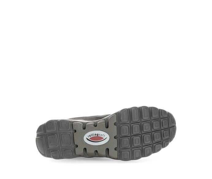 Gabor Sneaker Low Grau - Materialmix Leder/Lederimitat