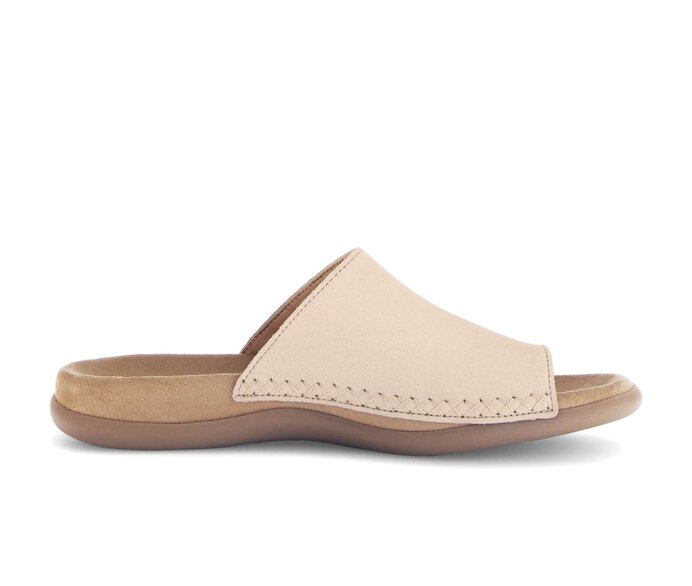 Gabor Zehentrenner Beige - Rauleder