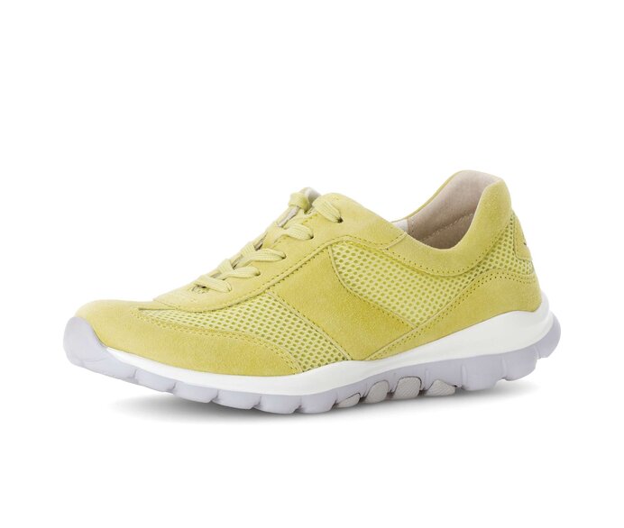 Gabor Sneaker Low Gelb - Lederimitat