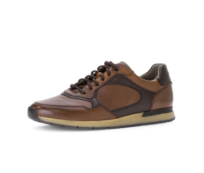 Pius Gabor Sneaker Low Braun - Glattleder