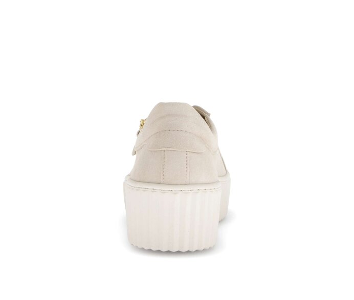 Gabor Sneaker Low Beige - Rauleder