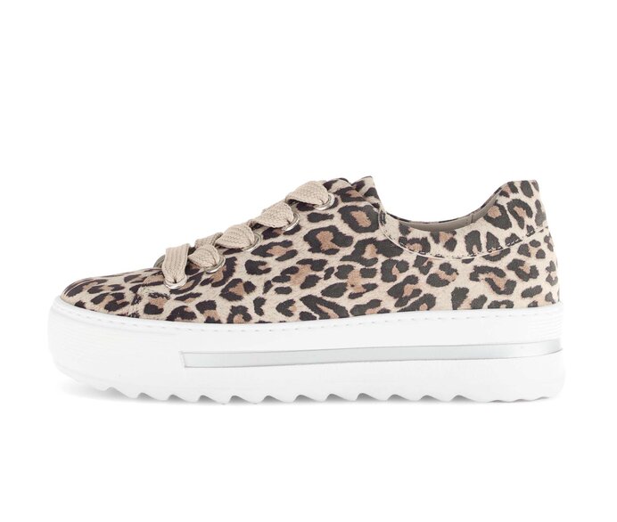 Gabor Sneaker Low Beige - Effektleder