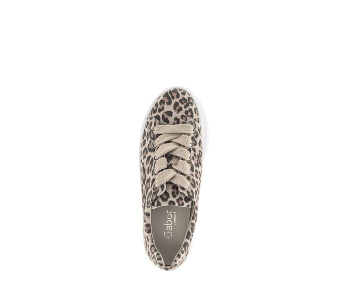 Gabor Sneaker Low Beige - Effektleder