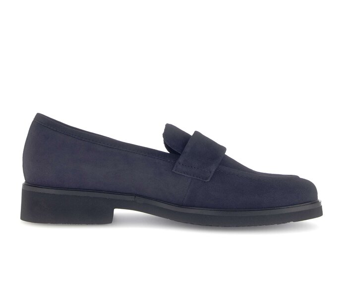 Gabor Slipper Blau - Rauleder