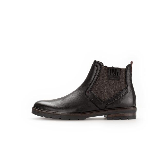 Pius Gabor Chelsea Boot Grau - Glattleder