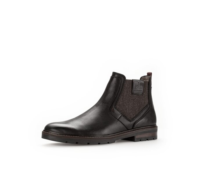 Pius Gabor Chelsea Boot Grau - Glattleder