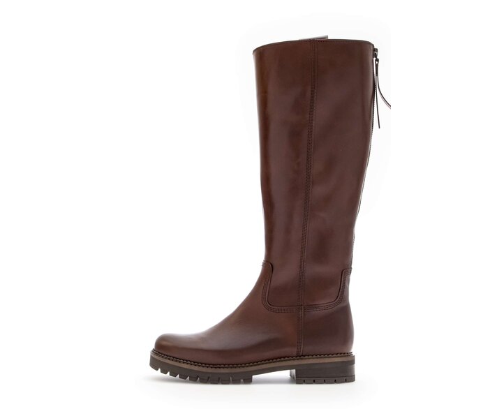 Gabor Sportlicher Stiefel Braun - Glattleder