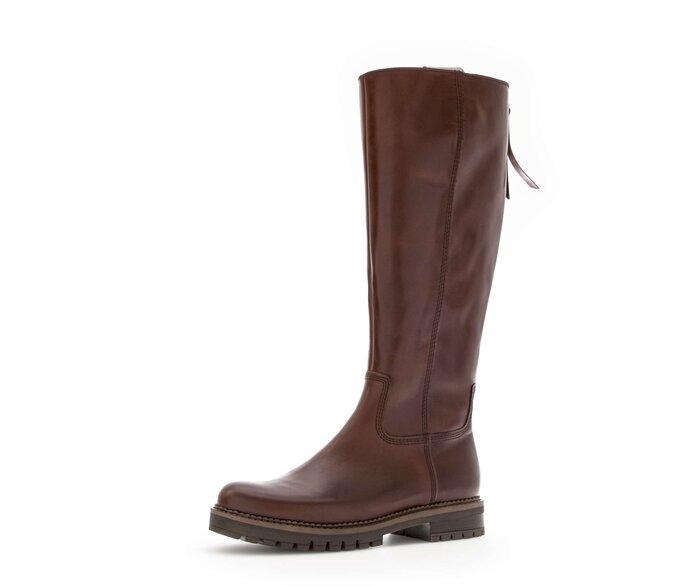 Gabor Sportlicher Stiefel Braun - Glattleder