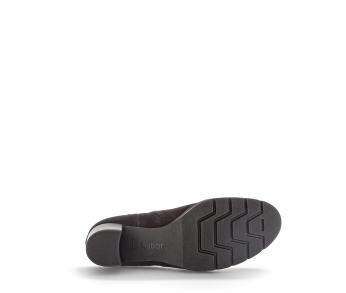 Gabor Sportliche Stiefelette Braun - Rauleder
