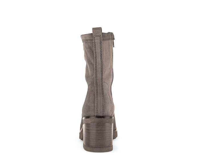 Gabor Plateau Stiefelette Grau - Rauleder