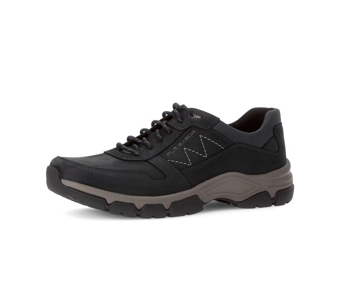 Pius Gabor Sneaker Low Blau - Materialmix Leder/Textil