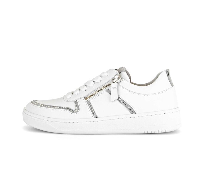 Gabor Sneaker Low Weiß - Glattleder